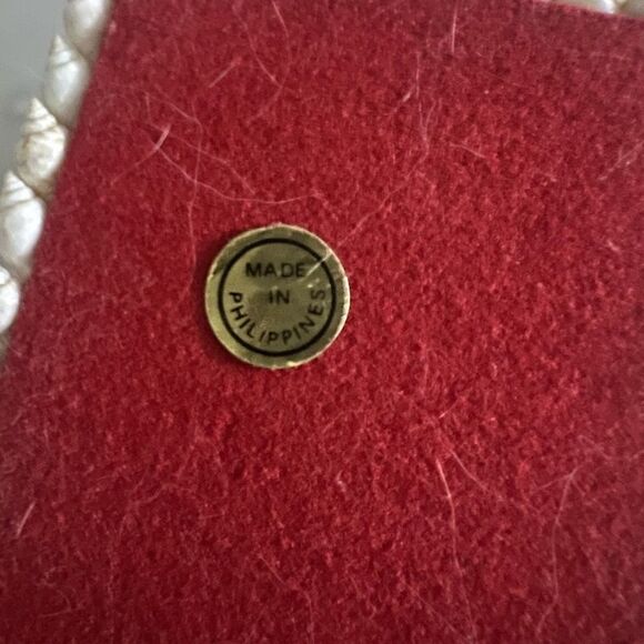 Vintage Trinket Box Shells Jewelry Philippines 4” L 3”W 1.5”H 1”D - Picture 6 of 6